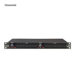 Gooermi 215 Ecualizador de Audio Profesional Ecualizador Gráfico de 2x15 Bandas Ecualizador de Potencia Equipo para Estudio de Grabación - Product Image 2