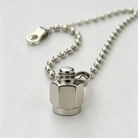 Tapa Antipolvo Impermeable de Acero Inoxidable para Conector SMA Macho