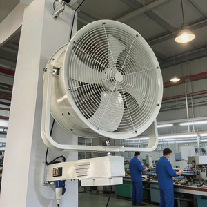 Factory Large Air Volume 24/28/32/36 Inch Commercial Mist Spray Fan Water Air Cooler Big Industrial Fan Ventilation OEM - Product Image 5