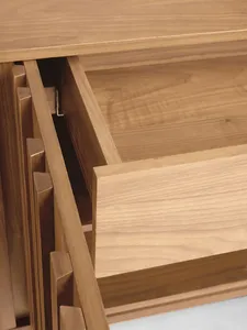 Gỗ Lớn Tủ Búp Phê Tự chọn với hiệu ứng thiết kế rãnh cửa tủ bếp với 4 cửa phòng đựng thức ăn - Product Image 5