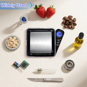 Báscula de Bolsillo Mini Personalizada con Logotipo, Báscula de Cocina Cuadrada de Acero Inoxidable de 500g/0.1g de Precisión para Objetos Pequeños - Product Image 3