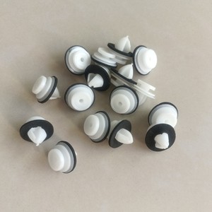 Clip de rétroviseur durable avec boucle 4340 blanc avec rembourrage en éponge pour les modèles Peugeot Citroën - Product Image 2
