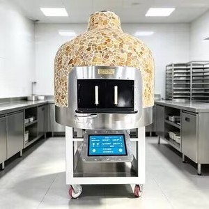 <span class=keywords><strong>Horno</strong></span> Eléctrico Profesional para Pizza con Plataforma de <span class=keywords><strong>Piedra</strong></span> Refractaria de 500 Grados <span class=keywords><strong>Celsius</strong></span> para Pizzería - Product Image 1