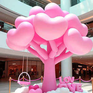 Túnel Inflable de Corazón de San Valentín para Exteriores de Airvon para Celebraciones Románticas - Product Image 2