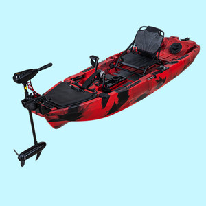 Kayak de Pesca <span class=keywords><strong>con</strong></span> <span class=keywords><strong>Motor</strong></span> de Alta Velocidad de 55 Libras Tipo A <span class=keywords><strong>con</strong></span> Soporte para Tabla de <span class=keywords><strong>Surf</strong></span>, Material de Casco PE para Exteriores - Product Image 3