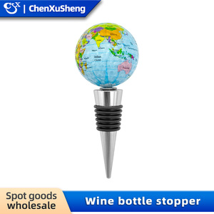 Christmas Wine Stopper Silicone Bottle Alloy Cork Style - Product Image 4
