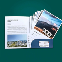 Logotipo personalizado Botón multibolsillo de negocios Cierres de cinta de doble cara Bolsillos sellados Organizador de documentos Bolsa de archivos Carpeta de documentos
