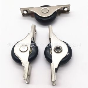 Roulette de porte coulissante avec roulement, longueur 65 mm, largeur 29 mm, pour rail de porte coulissante de meuble - Product Image 2