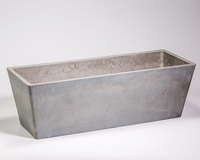 Boîte à fleurs en plastique avec fenêtre Rectangle, petites plantes succulentes à fleurs de Cactus, 28, 10, 11, 20, 10 pouces