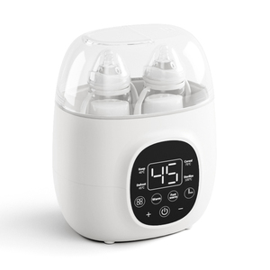 Calentador de biberones portátil 6 en 1, calentador rápido de alimentos para bebés, calentador de leche para bebés con temporizador, pantalla LCD - Product Image 2