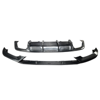 TAKD Carbon Brand OEM & ODM Service Fiber de carbone sèche spoiler arrière universel diffuseur de lèvre de pare-chocs arrière pour AUDI A5,S5 B9