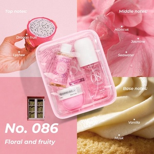 Set <span class=keywords><strong>de</strong></span> Limpieza Facial Kosy Mosy con Fragancia a Flor <span class=keywords><strong>de</strong></span> Pera, Muestra <span class=keywords><strong>de</strong></span> Perfume para <span class=keywords><strong>Mujer</strong></span>, Aroma Floral Frutal, 100ml+60ml+50g MIST, Larga Duración - Product Image 6