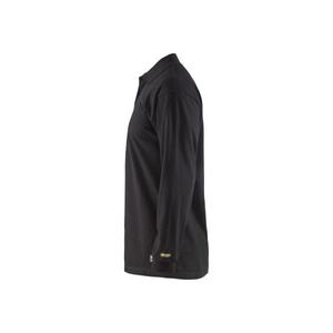 BLAKLADER - 337417419900S <b>Flame</b> resistant polo <b>shirt</b> Black - EAN 7330509891209 <b>FLAME</b> RESISTANT WORKWEAR - Product Image 4