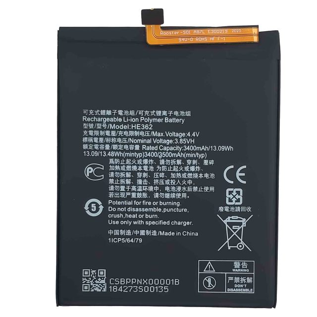 Battery HE362 for Nokia 8.1 2018 nokia 3.1 Plus 3.1+ 3500mAh Lithium Ion Battery
