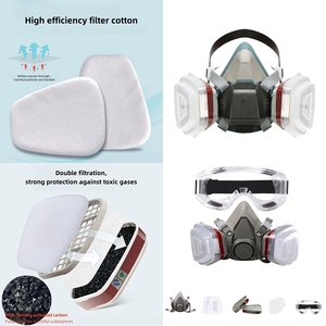 <span class=keywords><strong>MASK</strong></span> <span class=keywords><strong>SUPPLIER</strong></span> Masker <span class=keywords><strong>Gas</strong></span> Setengah Wajah Pelindung Wajah Keamanan Masker Debu dengan Filter - Product Image 2