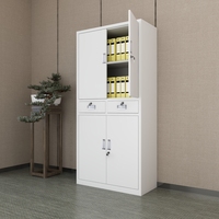 Armoire de classement industrielle en métal pleine hauteur Aevkynlo pour la maison, le bureau, l'école et l'atelier