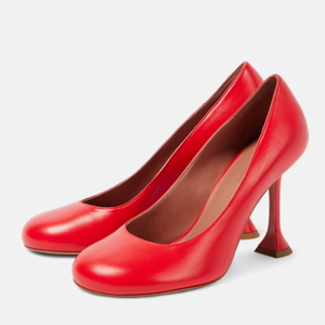 High Kitten <b>Heels</b> Women Dress Shoes Chic High-heeled Pumps <b>Round</b> <b>Toe</b> Office Ladies on Solid Stiletto - Product Image 2