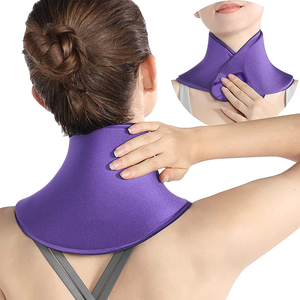 One Size Fits All Neck Support <b>Pad</b> 360 Degree Coverage Purple <b>Cooling</b> Wrap for Neck Pain Relief - Product Image 3