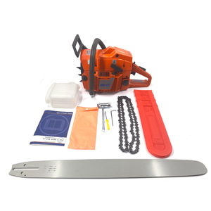 Tronçonneuse à essence professionnelle robuste pour la coupe de bois de chauffage 395XP/395 XP-DIY, moteur 4.6KW 93.6CC, OEM disponible - Product Image 2