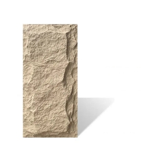 แผ่นวีเนียร์ PU Breadstone ลายหินธรรมชาติ สำหรับตกแต่งผนังภายในบ้าน โรงแรม วิลล่า  แผ่นบางขนาดใหญ่ ทนไฟ  ลาย <span class=keywords><strong>Featherstone</strong></span> - Product Image 4