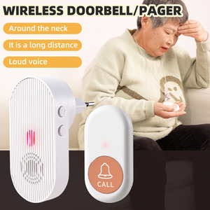 Kit de <span class=keywords><strong>sonnette</strong></span> <span class=keywords><strong>sans</strong></span> <span class=keywords><strong>fil</strong></span> - États-Unis, UE, Royaume-Uni - Prises <span class=keywords><strong>220V</strong></span>, 240V - 38 boutons - <span class=keywords><strong>Sonnette</strong></span> intelligente musicale adaptée aux bureaux, hôtels - Product Image 2