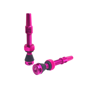 Nouveau produit tige de valve Presta Tubeless en alliage d'aluminium à grand trou pour vtt vélo de route 44mm 50mm 55mm 60mm - Product Image 5