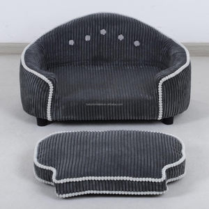 Nuevo Diseño de Moda de pana para mascotas sofá cama hecho a mano cálido y cómodo cama para mascotas de alta calidad barato perro sofá cama - Product Image 2