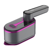 1200W, réservoir d'eau de 270 ml, 180 °   Fer à vapeur portable intelligent à poignée rotative avec contrôle de la température pour la maison et les voyages, 3 modes de vapeur