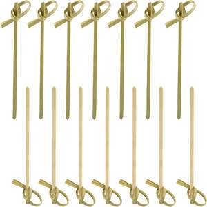 Natural Material Fruit Pick Fancy Toothpicks for Appetizers, Decorative Skewers for Appetizers Drinks Party Fruit - Product Image 1