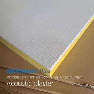 Degosilent Plâtre ultra <span class=keywords><strong>acoustique</strong></span> <span class=keywords><strong>Laine</strong></span> <span class=keywords><strong>de</strong></span> <span class=keywords><strong>roche</strong></span> Fine Systèmes <span class=keywords><strong>de</strong></span> panneaux acoustiques sans soudure pour plafonds et murs - Product Image 4