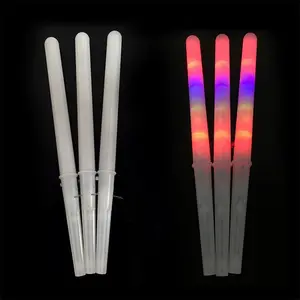 LED Luminous Cotton Candy Cone Feen seide Stick Glühende Marshmallow Sticks Food Grade