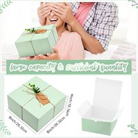 Boîtes cadeaux personnalisées écologiques mates en gros pour l'emballage de dattes et de cadeaux d'anniversaire