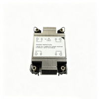 Refroidisseur de processeur passif pour serveur 205W 1U Intel LGA4189-M71, carte mère rectangulaire, 3 caloducs en cuivre, base en cuivre, ailettes en aluminium