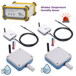 Agriculture iot sensors Temperature <strong>Monitoring</strong> <strong>Devices</strong> 4 Sets Wireless Temperature and <strong>Humidity</strong> Sensors System - Product Image 1