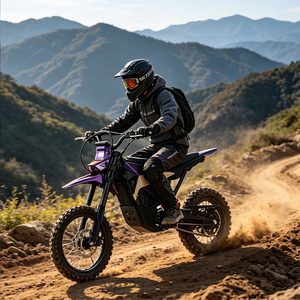 Motocicleta de Motocross con Suspensión Completa y Batería de Litio de 72V, Venta Caliente 2026, para Adultos, Conducción Cómoda al Aire Libre, Deportes - Product Image 5