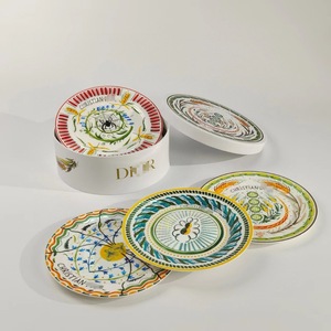 Custom Manufacture Wholesale <b>White</b> Ceramic <b>Dinner</b> Restuant Porcelain Plate Plate With Logo - Product Image 2