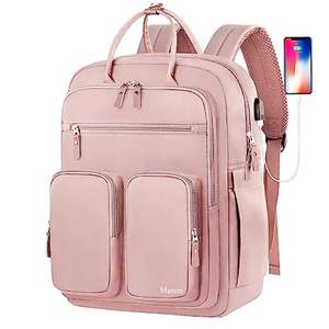 Muestra Gratis, Nueva Mochila Multifuncional de Microfibra para Pañales de Bebé, para Mamá, Gran Capacidad, Mochila de Viaje para Pañales - Product Image 1