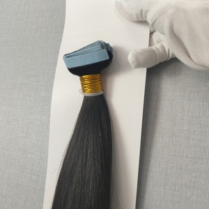 Extensiones de Cabello con Cinta Adhesiva de Doble Trama y Cutícula Completa de Alta Calidad, 100% Cabello Humano Natural Premium, Extensiones de Cabello con Cinta Adhesiva al por Mayor - Product Image 3