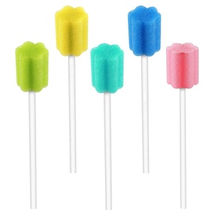 Éponge à dents jetable douce <span class=keywords><strong>pour</strong></span> bébés, brosse en mousse, écouvillon de soin buccal, bâtonnet éponge de nettoyage en vrac <span class=keywords><strong>pour</strong></span> usage domestique - Product Image 3