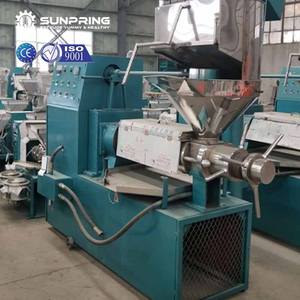 Máquina de prensa de aceite combinada SunPring Máquina de extracción de aceite de prensa en frío Máquina de prensa de aceite - Product Image 5