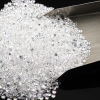 1000 pièces/paquet, qualité 5A, pierres CZ de petite taille 1-3 mm, couleur blanche, forme ronde, zircone cubique pour bijoux