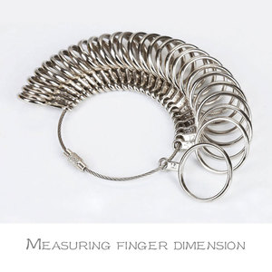 UK US Professionele meetinstrument voor ringen, ringmaatmeter voor doe-het-zelf sieraden, meetgereedschapset - Product Image 4