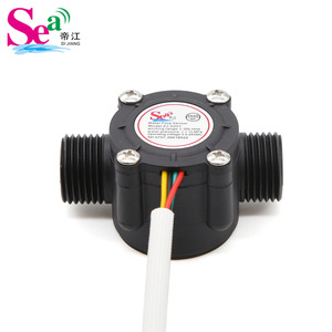 Détecteur de débit d'eau à effet Hall pour chauffe-eau solaire à 4 points, capteur de débit d'eau, détection de température, testeur à quatre fils G1/2 - Product Image 3