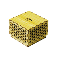 Hot sale Japanese wooden cubic puzzles decorative wholesale gift box