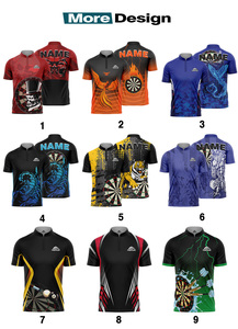 Wholesale Breathable Quick Dry 100% Polyester <strong>Darts</strong> Jersey Sublimation Men Polo <strong>t</strong> <strong>Shirt</strong> Custom Design <strong>Darts</strong> <strong>Shirts</strong> - Product Image 2