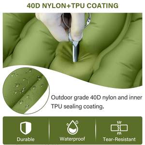 Colchoneta <span class=keywords><strong>Inflable</strong></span> Ultraligera para Camping, Impermeable, Autoinflable, con Bomba Integrada, en Oferta - Product Image 4
