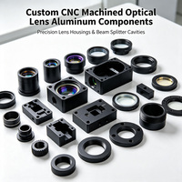 Composants de Cylindre Optique en Aluminium Usiné CNC OEM pour Systèmes de Vision Industrielle et d'Imagerie Médicale – Direct Usine