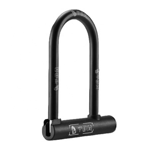 BSCI Accessoires de sécurité <span class=keywords><strong>antivol</strong></span> Serrure de vélo <span class=keywords><strong>en</strong></span> <span class=keywords><strong>U</strong></span> <span class=keywords><strong>en</strong></span> acier pour <span class=keywords><strong>scooter</strong></span> de moto de route et vélo Vélo à moteur électrique - Product Image 1
