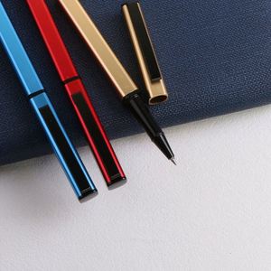 High Quality Custom Logo Promotional Roller Ball <b>Pen</b> Metal Ballpoint <b>Pen</b> with Square Handle for School and Business Writing - Product Image 4
