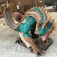 Monstres de modèle de dinosaure animés de nouveau style de vente chaude personnalisés pour le spectacle de parc public